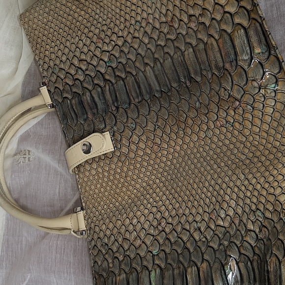 Vintage Danier Leather crocodile bag - Picture 5 of 6